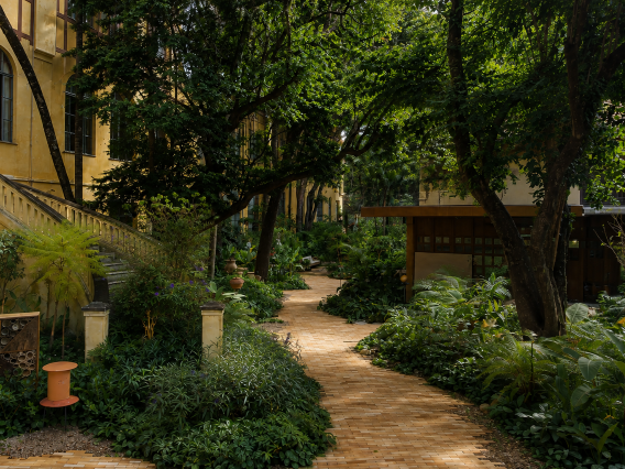 Maria Fernandes Marques Paisagismo - Da Terra ao Solo. Projeto da CASACOR São Paulo 2026.